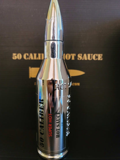 50 Caliber Hot Sauce 1st Silver Bullet Only 1 Bottle Available