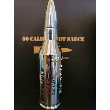 50 Caliber Hot Sauce 1st Silver Bullet Only 1 Bottle Available